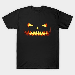 Halloween Evil Pumpkin Spooky Render T-Shirt